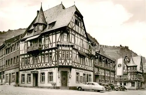 AK / Ansichtskarte 73810440 Bacharach_Rhein Marktplatz Bacharach Rhein