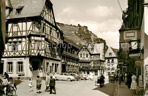 AK / Ansichtskarte  Bacharach_Rhein Marktplatz Bacharach Rhein