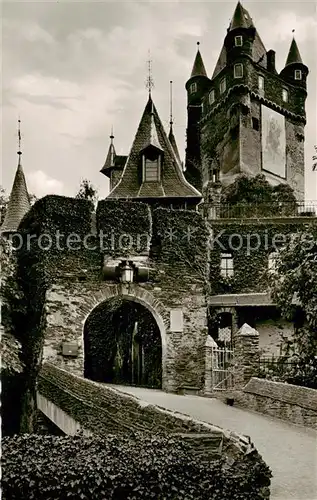 AK / Ansichtskarte  Cochem_Kochem_Mosel Burgeingang 