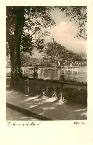 AK / Ansichtskarte  Kochem_Cochem_Mosel Panorama mit Burgblick 