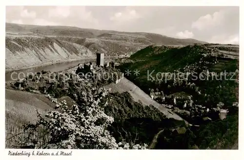 AK / Ansichtskarte  Niederburg_Hunsrueck Panorama Niederburg Hunsrueck