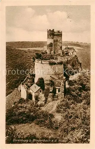 AK / Ansichtskarte  Brodenbach_Mosel Die Ehrenburg 