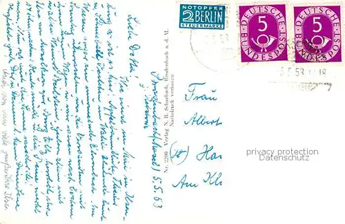 AK / Ansichtskarte  Brodenbach_Mosel Panorama 