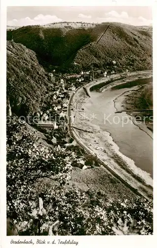 AK / Ansichtskarte  Brodenbach_Mosel Blick vom Teufelslay 