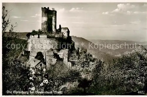 AK / Ansichtskarte  Brodenbach_Mosel Die Ehrenburg 