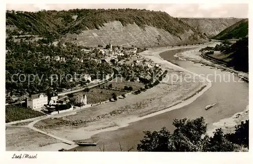 AK / Ansichtskarte  Loef_Mosel Panorama Loef_Mosel