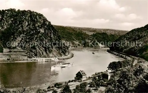 AK / Ansichtskarte  St_Goar_Rhein Felsental der Loreley 