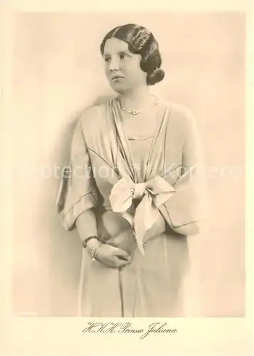 AK / Ansichtskarte  Adel H.K.H.Prinses Juliana Adel