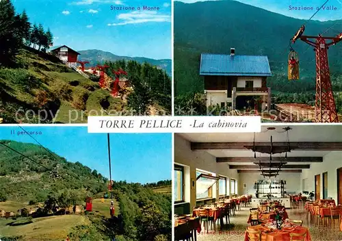 AK / Ansichtskarte  Seilbahn_Cable-Car_Telepherique Torre Pellice  