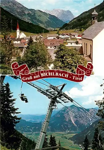 AK / Ansichtskarte  Sessellift_Chairlift_Telesiege Bichlbach Tirol  