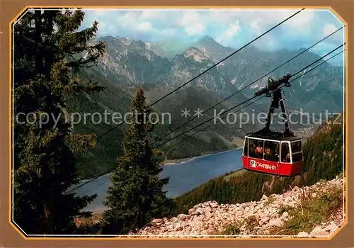 AK / Ansichtskarte 73810634 Seilbahn_Cable-Car_Telepherique Rofan Seilbahn Achensee Karwendelgebirge 