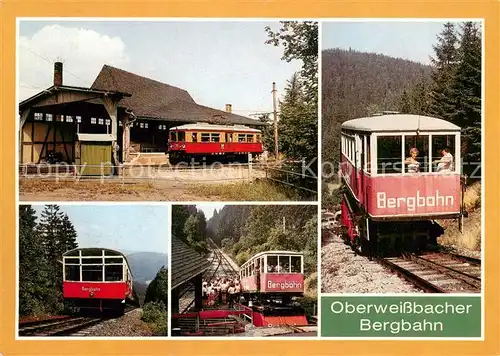 AK / Ansichtskarte 73810640 Bergbahn Oberweissbacher Bergbahn Kreis Neuhaus am Rennweg Bergbahn