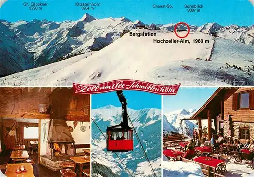 AK / Ansichtskarte  Seilbahn_Cable-Car_Telepherique Hochzeiler Alm  