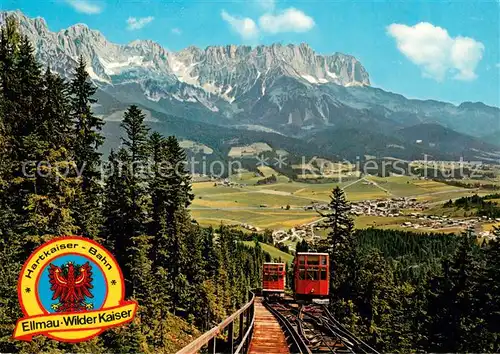 AK / Ansichtskarte  Bergbahn Tirol Ellmau am Wilden Kaiser Bergbahn