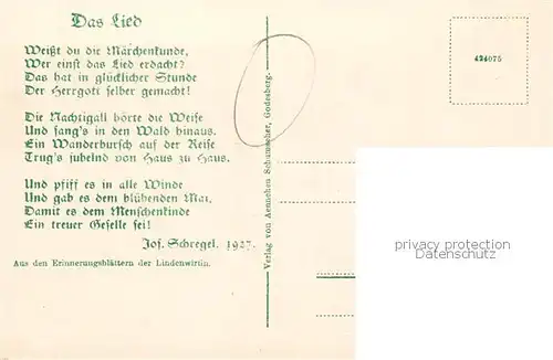 AK / Ansichtskarte 73810743 Bad_Godesberg Aennchen Heim und die Linden Aennchen 65 Jahre alt Bad_Godesberg