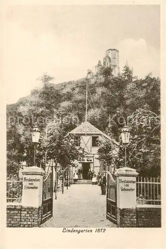 AK / Ansichtskarte  Godesberg_Bad Restauration von Schumacher Lindengarten Godesberg_Bad