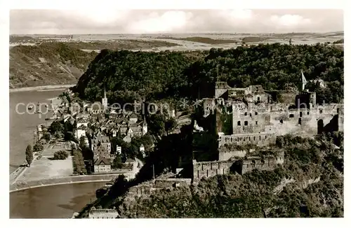 AK / Ansichtskarte  St_Goar_Rhein mit Burg Rheinfels 