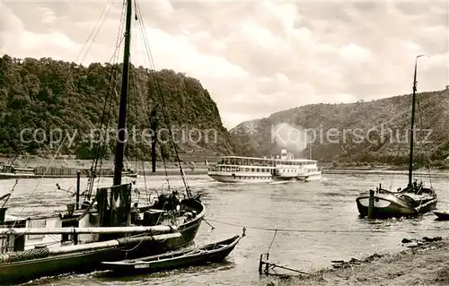 AK / Ansichtskarte  St_Goar_Rhein Blick auf die Loreley 