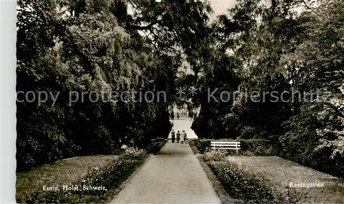 AK / Ansichtskarte  Eutin Rosengarten Eutin