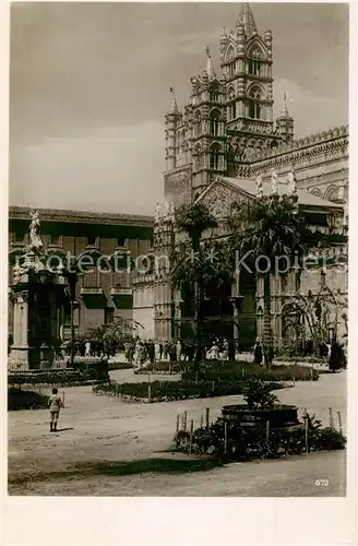 AK / Ansichtskarte  Palermo__Sicilia Cathedrale 