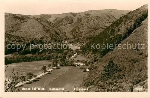 AK / Ansichtskarte  Baden__Wien_AT Helenental Forsthaus 