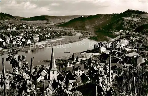 AK / Ansichtskarte  Alf_Bullay_Mosel Panorama Alf_Bullay_Mosel