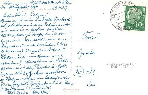 AK / Ansichtskarte  Alf_Bullay_Mosel Panorama Alf_Bullay_Mosel