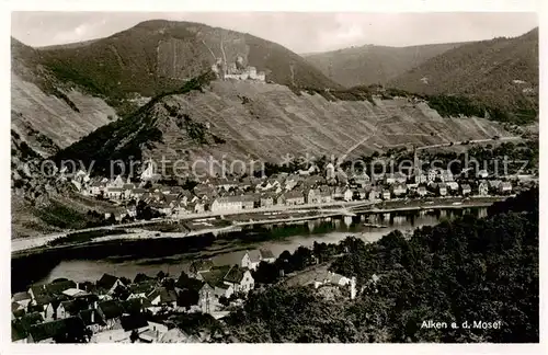 AK / Ansichtskarte  Alken_Mosel Panorama 