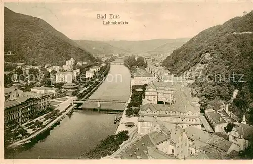 AK / Ansichtskarte  Bad_Ems_Lahn Panorama Bad_Ems_Lahn