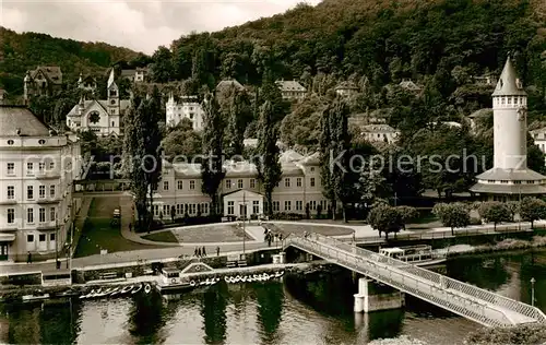 AK / Ansichtskarte  Bad_Ems_Lahn Kurmittelhaus und Quellenturm Bad_Ems_Lahn