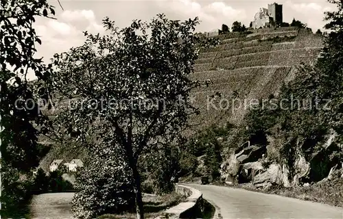 AK / Ansichtskarte  Alf_Bullay_Mosel Hoellental mit Burg Arras Alf_Bullay_Mosel