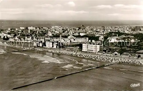 AK / Ansichtskarte 73810855 Norderney_Nordseebad Fliegeraufnahme Norderney_Nordseebad