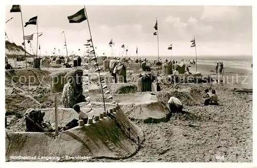 AK / Ansichtskarte  Langeoog_Nordseebad Strandleben Langeoog_Nordseebad