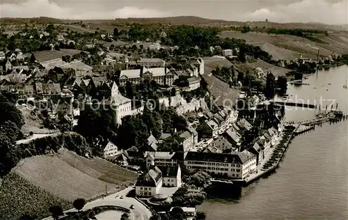 AK / Ansichtskarte 73810885 Meersburg_Bodensee Fliegeraufnahme Meersburg Bodensee