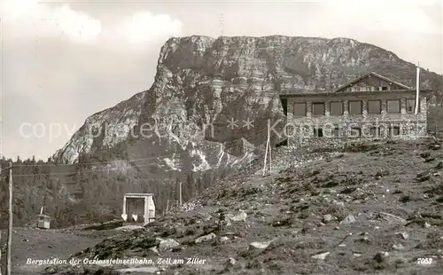 AK / Ansichtskarte  Zell_Ziller_Tirol_AT Bergstation der Gerlossteinseilbahn 