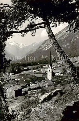 AK / Ansichtskarte Trins_GR Panorama Blick gegen die Alpen Trins_GR
