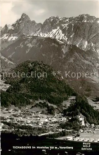 AK / Ansichtskarte 73810963 Tschagguns_Vorarlberg Panorama Bergwelt Montafon Tschagguns Vorarlberg