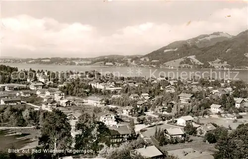 AK / Ansichtskarte  Bad_Wiessee Panorama Tegernsee Bad_Wiessee