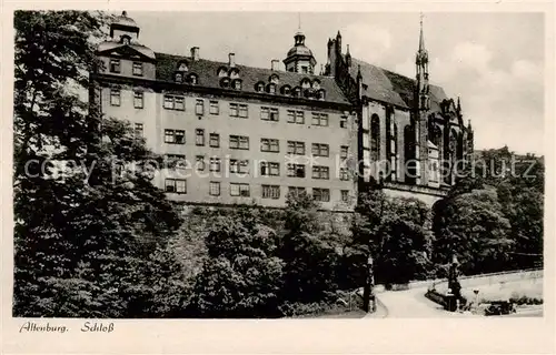 AK / Ansichtskarte  Altenburg__Thueringen Schloss 