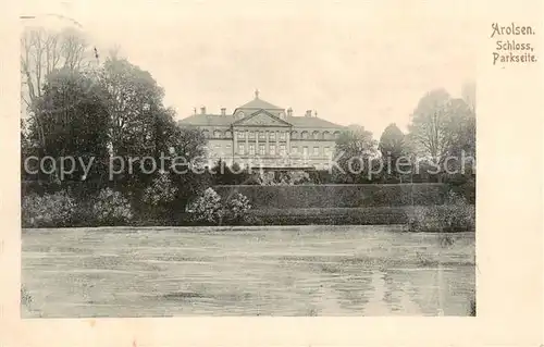 AK / Ansichtskarte 73811005 Bad_Arolsen Schloss Parkseite Bad_Arolsen