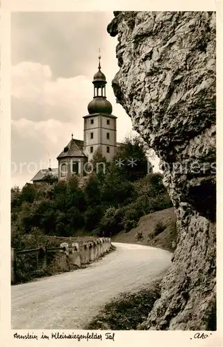 AK / Ansichtskarte  Arnstein_Oberfranken Blick zur Kirche Kleinziegenfelder Tal Arnstein_Oberfranken