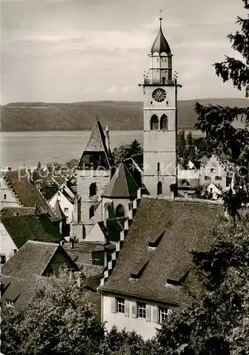 AK / Ansichtskarte  ueberlingen_Bodensee Motiv mit Kirche ueberlingen Bodensee