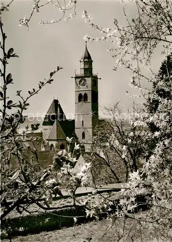 AK / Ansichtskarte 73811039 ueberlingen_Bodensee St. Nikolausmuenster Baumbluete ueberlingen Bodensee