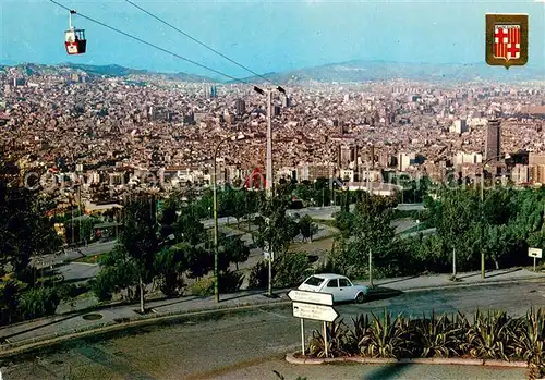 AK / Ansichtskarte  Seilbahn_Cable-Car_Telepherique Barcelona 