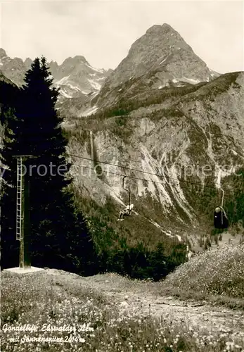 AK / Ansichtskarte  Sessellift_Chairlift_Telesiege Ehrwalder Alm Sonnenspitze 