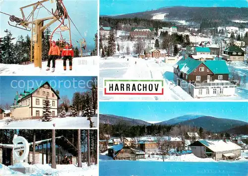 AK / Ansichtskarte  Sessellift_Chairlift_Telesiege Harrachov  