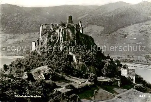 AK / Ansichtskarte  Duernstein_Wachau Burgruine Duernstein_Wachau