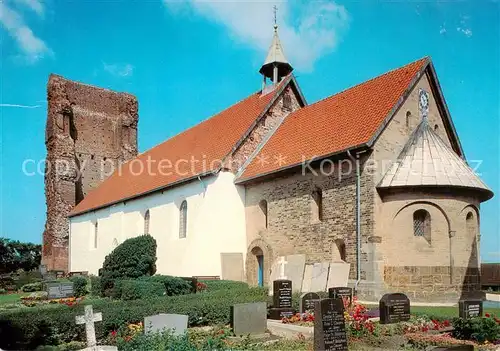 AK / Ansichtskarte 73811098 Pellworm Alte Kirche Pellworm