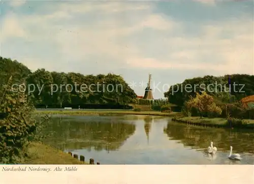 AK / Ansichtskarte  Norderney_Nordseebad Alte Muehle Norderney_Nordseebad