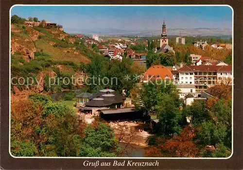 AK / Ansichtskarte  Bad_Kreuznach Crucenia Kur Thermen am Kurhaus Bad_Kreuznach